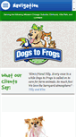 Mobile Screenshot of dogstofrogs.com